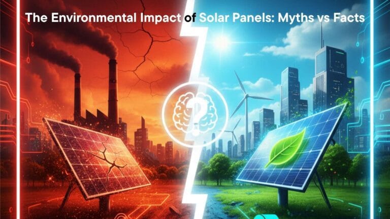 The Environmental Impact of Solar Panels: Myths vs Facts