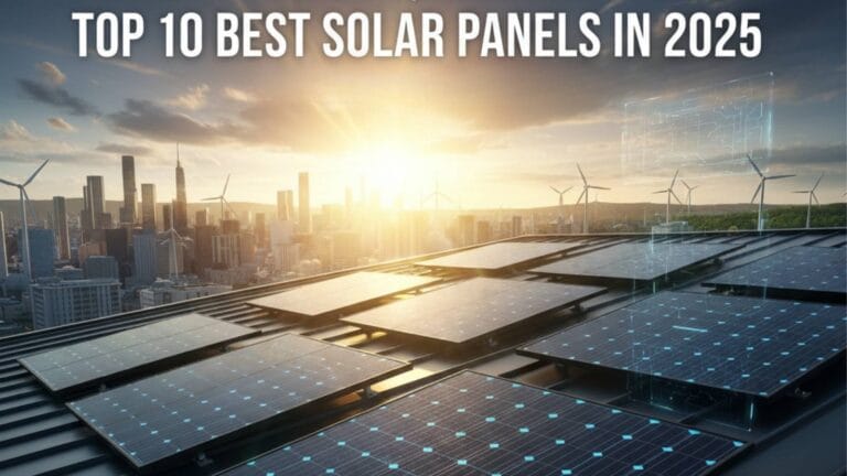 Top 10 Best Solar Panels in 2025 (Features, Pros & Cons)