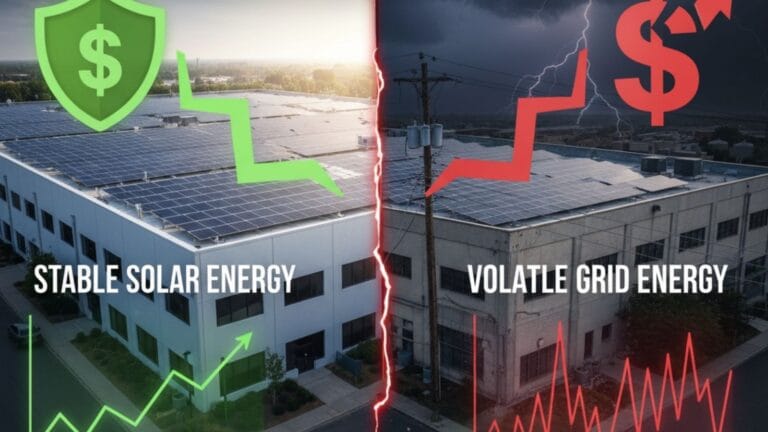 The Ultimate Hedge: How Commercial Solar Protects Your Business from Energy Price Volatility