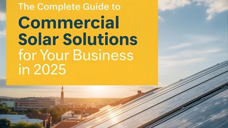 The Complete Guide to Commercial Solar Solutions for Your Business in 2025