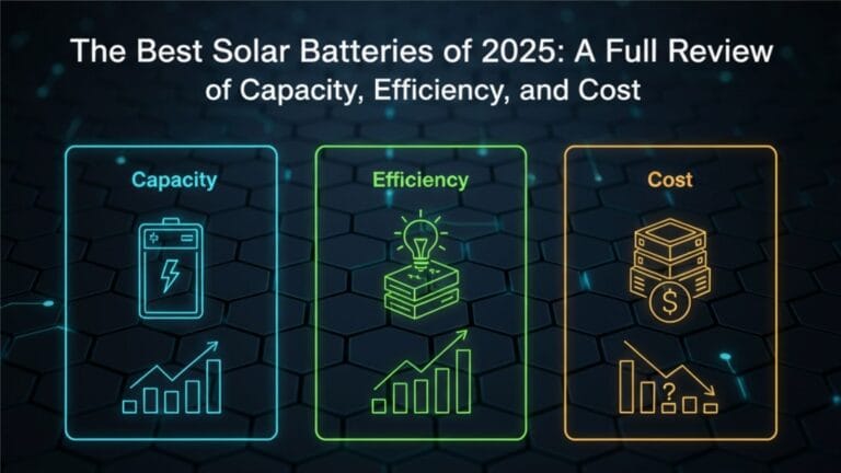 The Best Solar Batteries of 2025: A Full Review of Capacity, Efficiency, and Cost